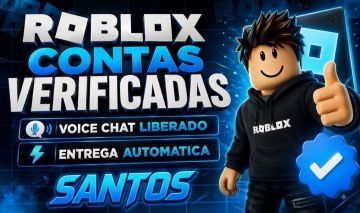 CONTAS ROBLOX VERIFICADAS [ VOICE CHAT +18 + ENTREGA AUTOMATICA]