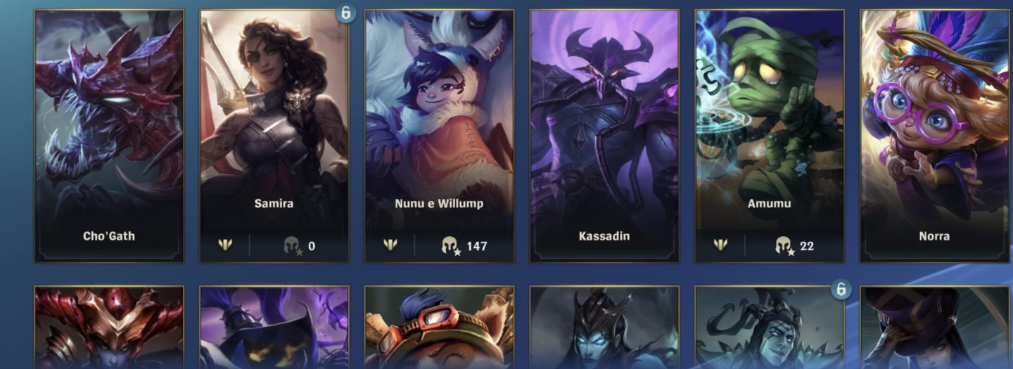 ANÚNCIO DE CONTA EXCLUSIVA WILD RIFT (28 SKINS)