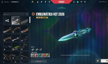 CONTA VALORANT PRELUDIO DO CAOS PEAK ELO IMORTAL 2 FACA VCT EMBLEMATICA VCT 2026