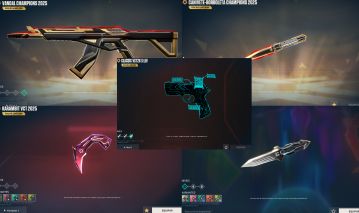 CONTA COM PACOTE CHAMPIONS 2025, KARAMBIT VCT 2025, FACA VCT 2026 E CLASSIC 26.