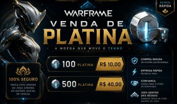 PLATINA WARFRAME !!!!!!!!!
