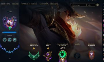 Conta Riot: LoL Esmeralda / Valorant Platina