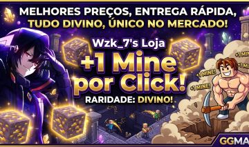 [+1 MINE PER CLICK] MINÉRIOS DIVINOS ENTREGA RÁPIDA & MELHOR PREÇO!