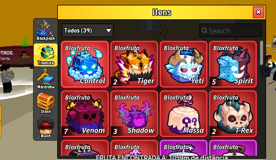 CONTA DE BLOX FRUITS COM TUDO DO JOGO!!/ TODAS GAMEPASS!!