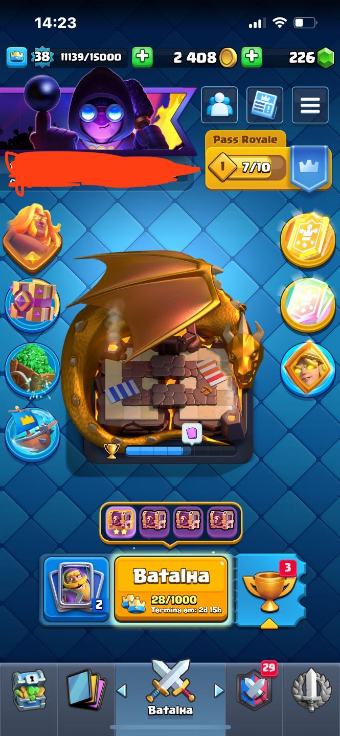 Melhor conta de braw 71/103 + conta do clash antiga VENDA RAPIDA, PROMOÇÃO