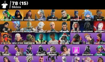 FORTNITE conta mais de 78 skins e muitas picaretas