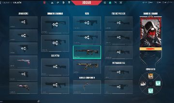 CONTA VALORANT FULL DADOS, +R$1100 Gastos, KARAMBIT RGX, VANDAL VCT, SHERIFF....