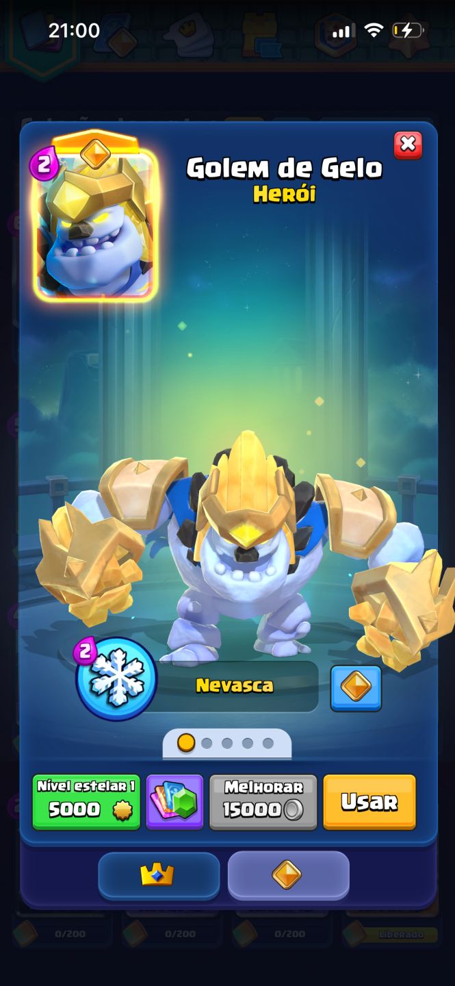 CONTA CLASH ROYALE FULL LVL 14/15 + 10K+ TROFÉUS - PRONTA PARA O COMPETITIVO