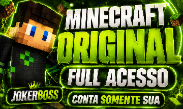 [ENTREGA AUTOMÁTICA] MINECRAFT ORIGINAL JAVA E BEDROCK + BRINDE | FORNECEDOR
