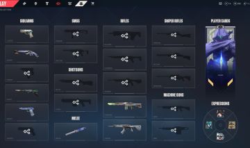 CONTA VALORANT - COM SKINS - FACA, VANDAL E PHANTOM