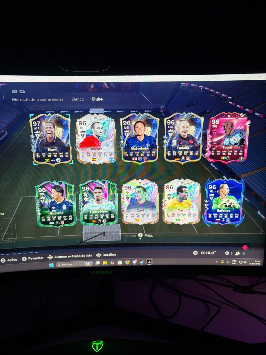 CONTA SUPER META EA FC 26 - COM RONALDO 97 E CRUYFF 97 - STEAM