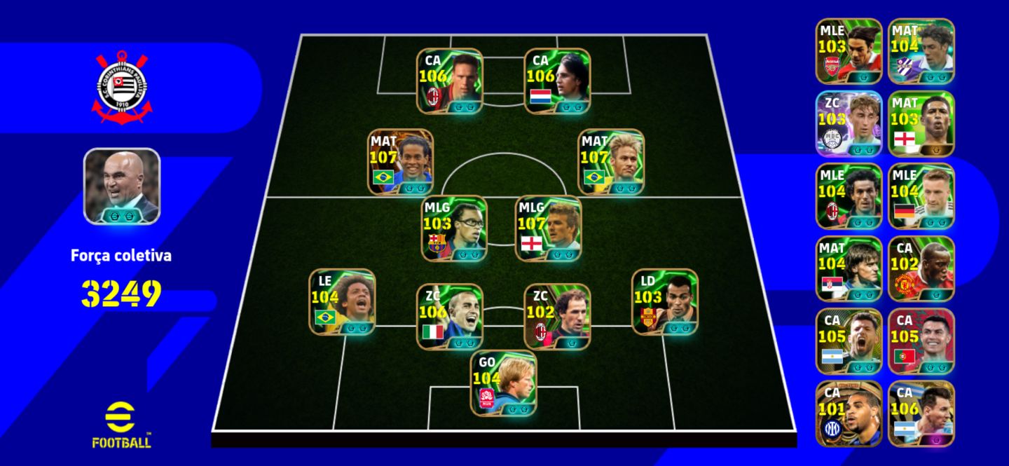 CONTA EFOOTBOL TOP