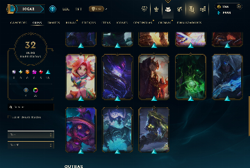 [ENTREGA AUTOMÁTICA] 32 Skins 67 - League of Legends - Contas - GGMAX