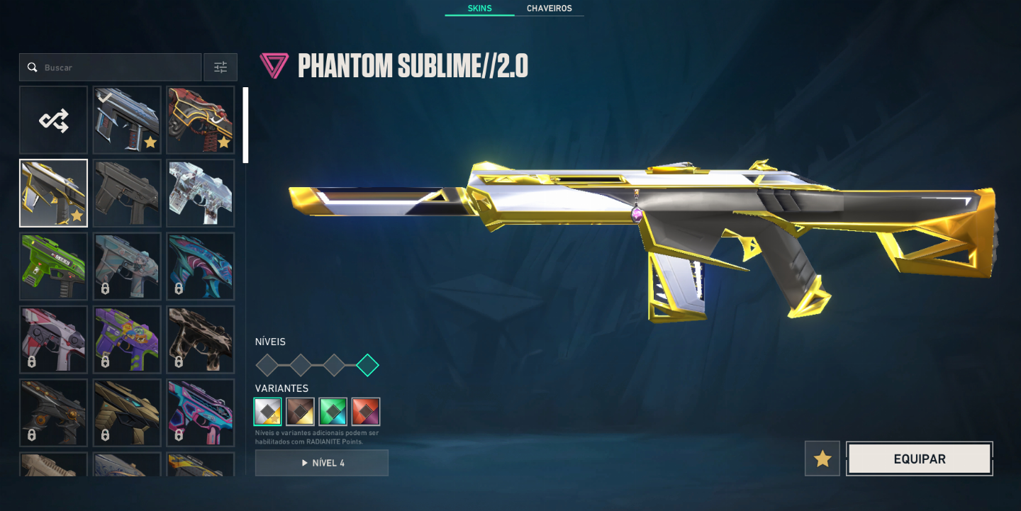 Conta valorant varias skins, 700$ gastos