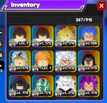 Conta all stars com 21 personagens 7 estrelas. estou disposto para Negociações.