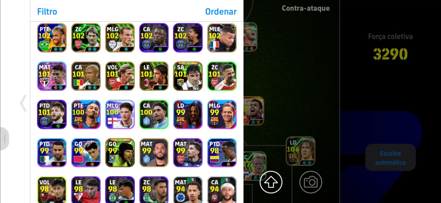 Conta Efootball Full épico 3290+