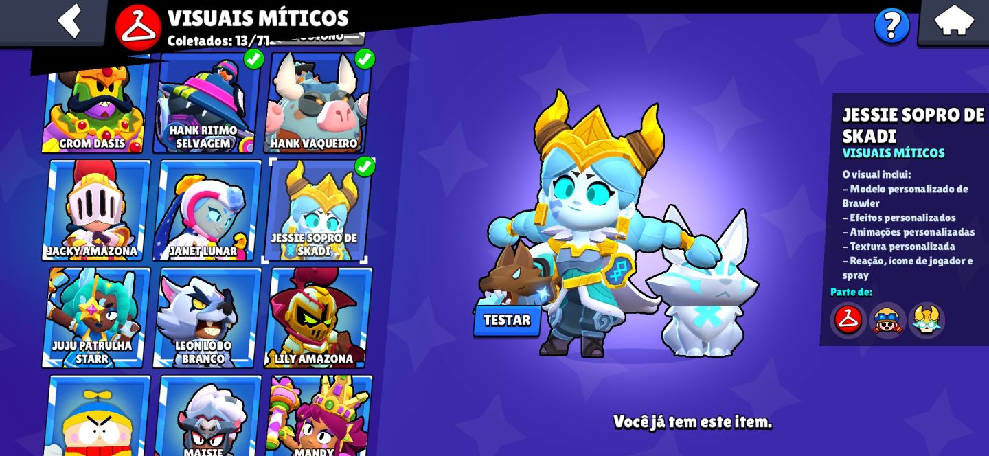 Conta RARA de Brawl Stars e Clash Royale | +32K Troféus | 279 Gemas | PROMOÇÃO!