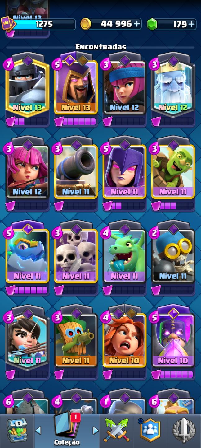 CONTA CLASH ROYALE - ARENA 19