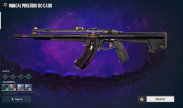 CONTA VALORANT COM SKIN