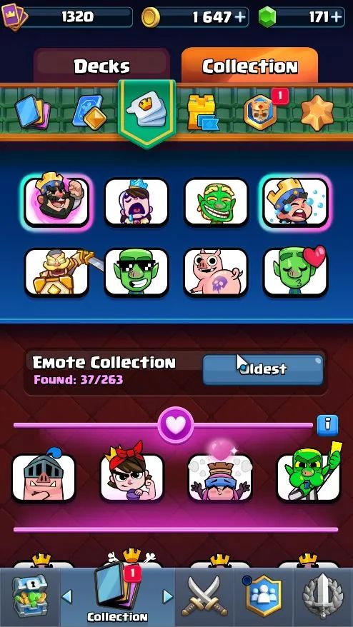 CONTA CLASH ROYALE 8.200+ TROFÉUS | 121/122 CARTAS | MEGA CAVALEIRO LVL 13