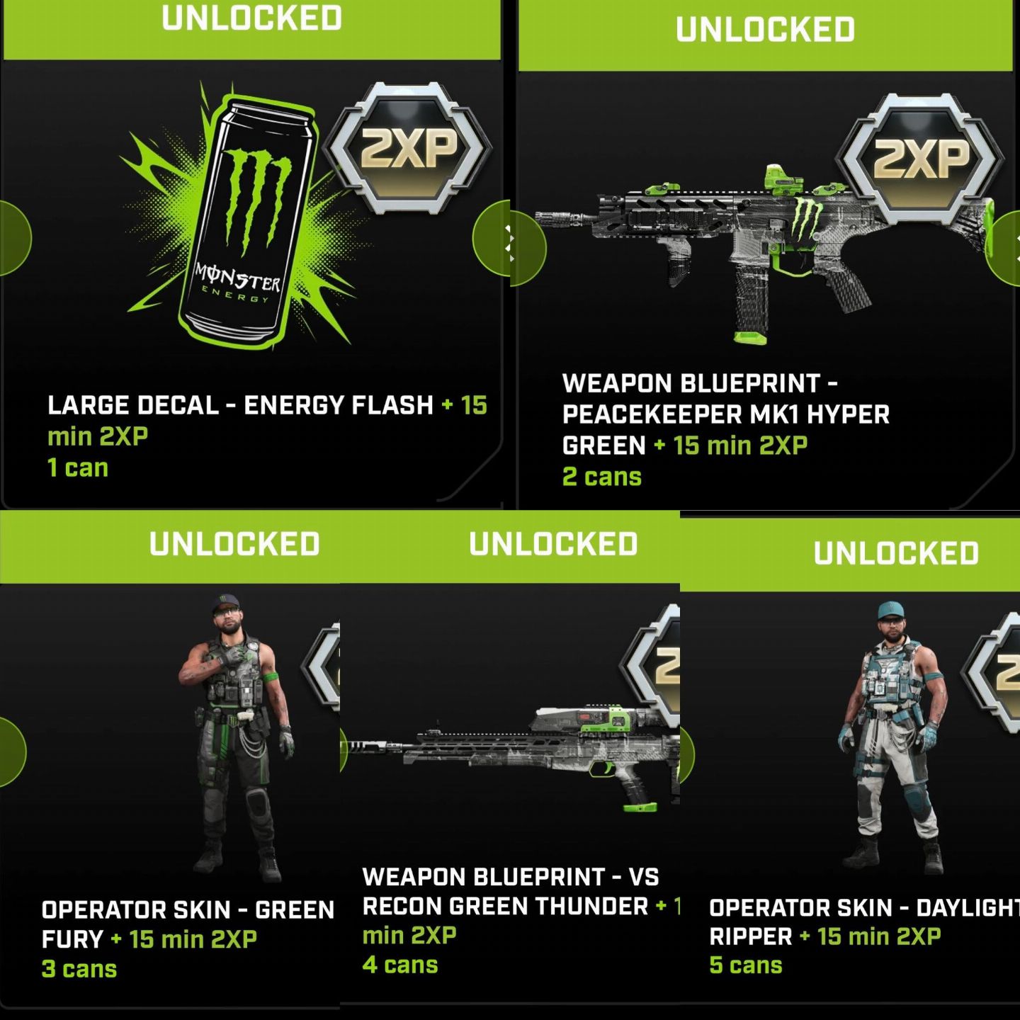 Call of Duty BLACK OPS 7 WARFARE 3/2 BURGUER KING MONSTER [ENTREGA AUTOMÁTICA]