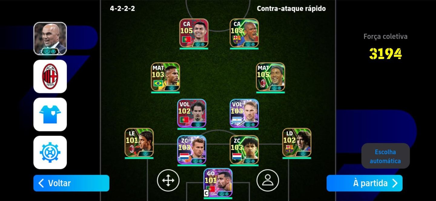 Conta efootbal/pes