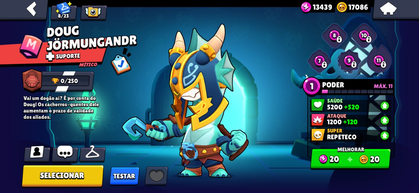 Conta Brawl Star FullGemada!!!
