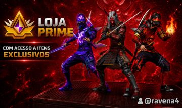 LOJA PRIME DE AGOSTO!