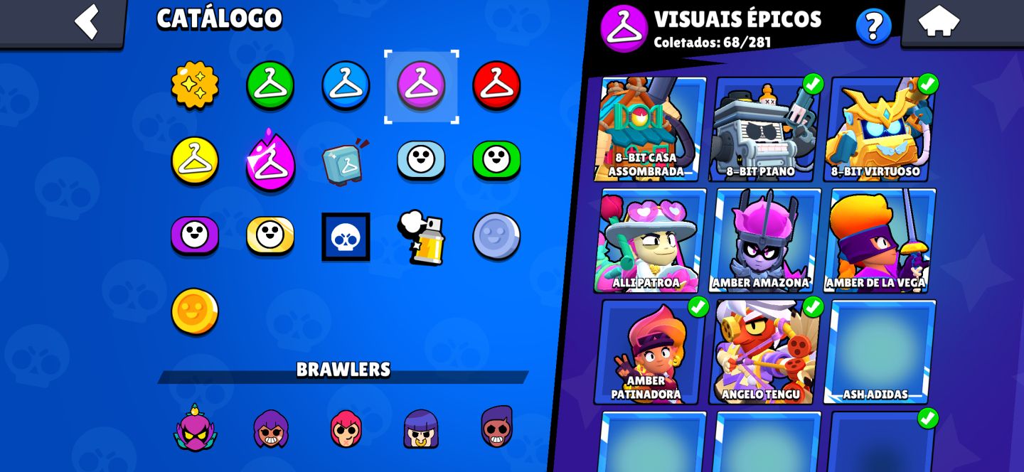 CONTA BRAWL STARS | 94 BRAWLERS | 17 HIPERCARGAS LVL 11 | GALE COMERCIANTE |