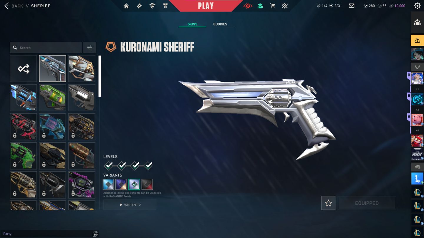 CONTA SERVIDOR EUW VALORANT