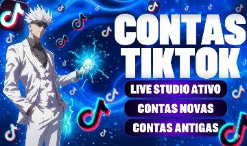 [GANHA BRINDE]CONTAS TIKTOK NOVAS E ANTIGAS | LIVE STUDIO PC | PROMOVER