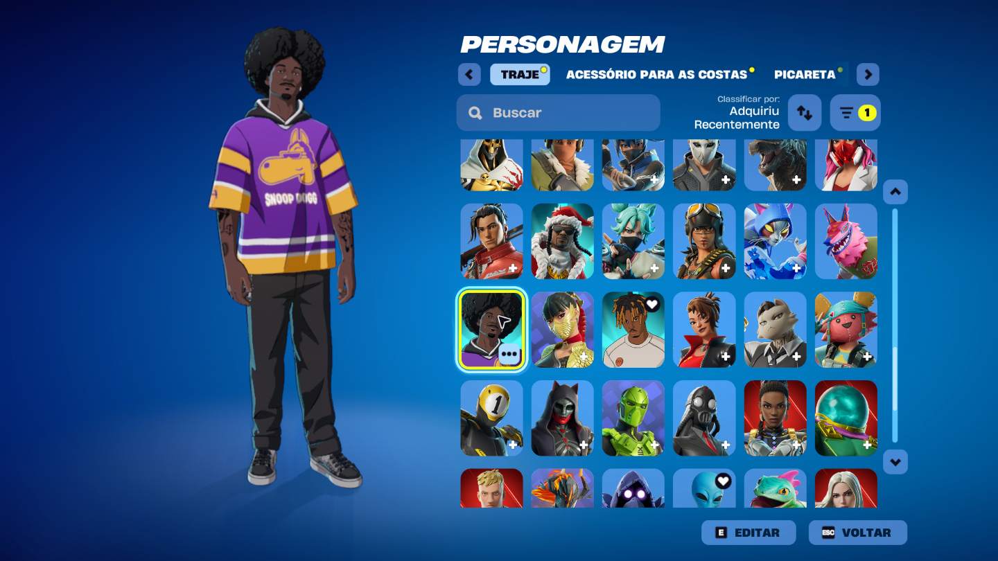 CONTA DE FORTNITE COM SKINS TRYHARD E CLUBE FORTNITE