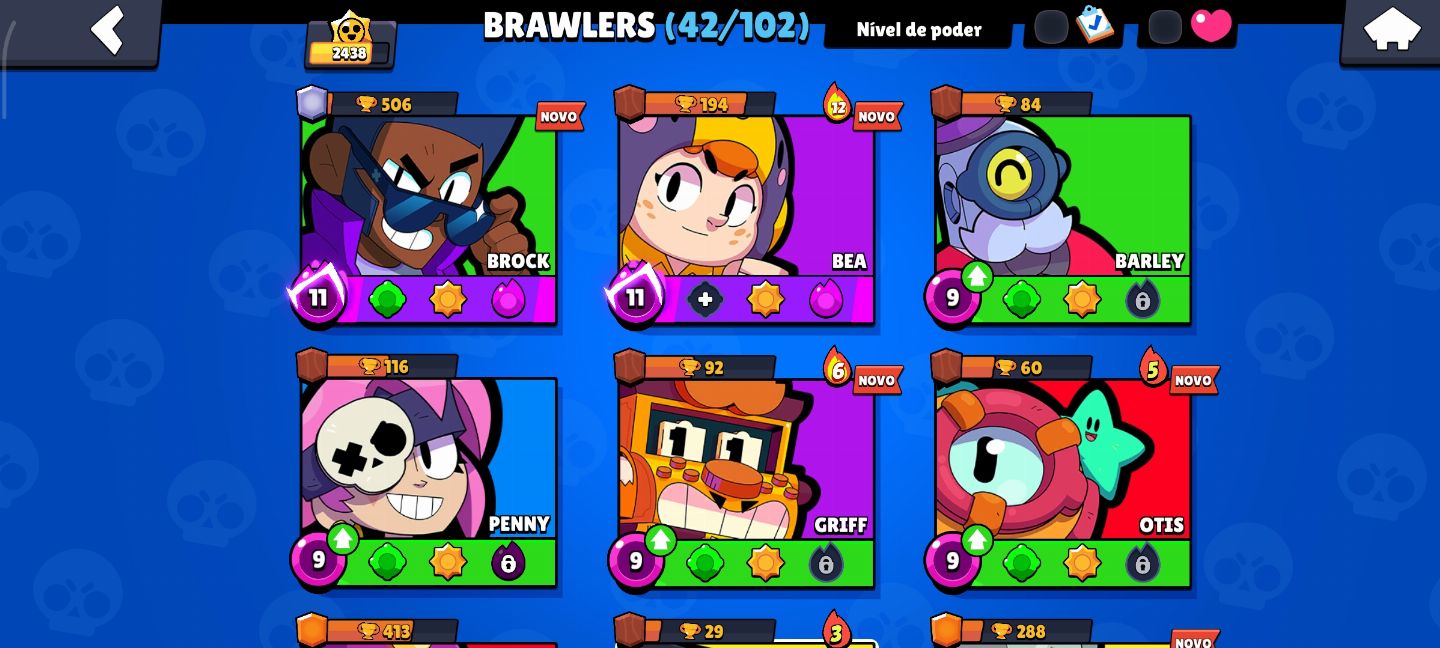 CONTA BRAWL STARS | 2K TROFÉUS