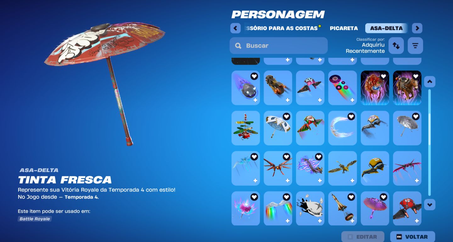 Conta Fortnite Completa | Grande Inventário + Muitas Skins, Emotes e Picaretas
