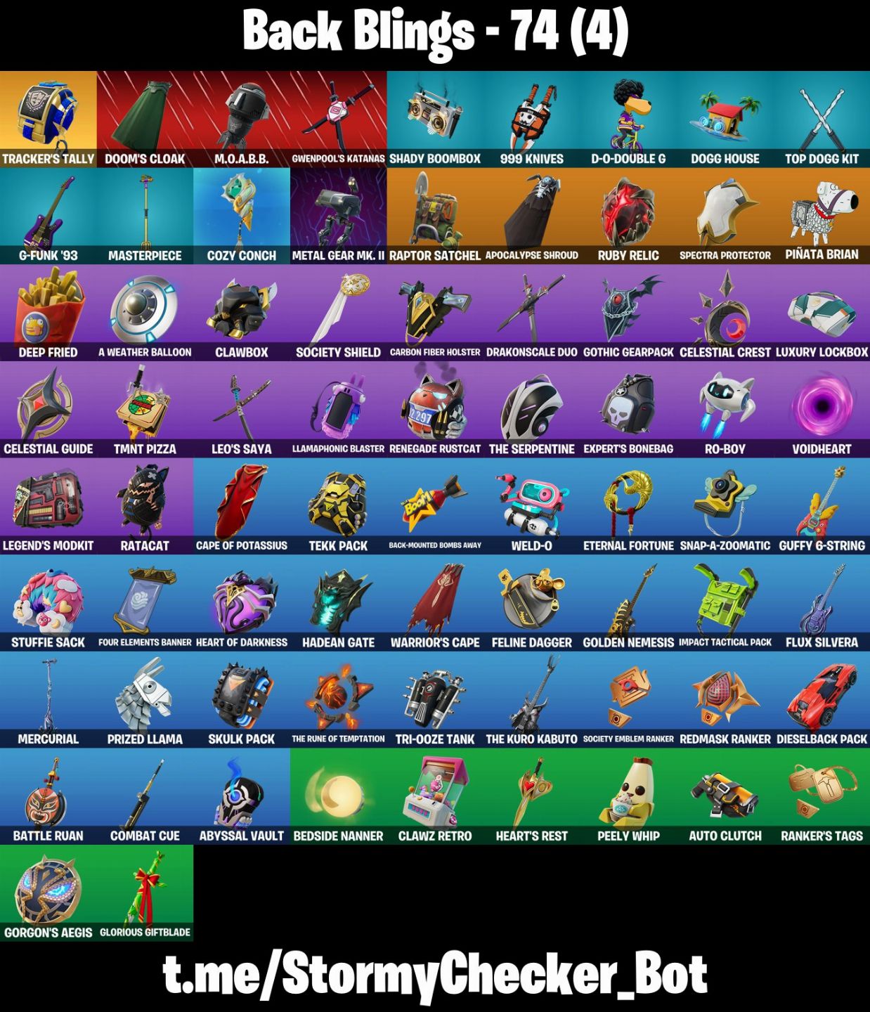 65 SKINS - SLIM SHADY - TRYHARD - RAPTOR - 6.650 V-BUCKS