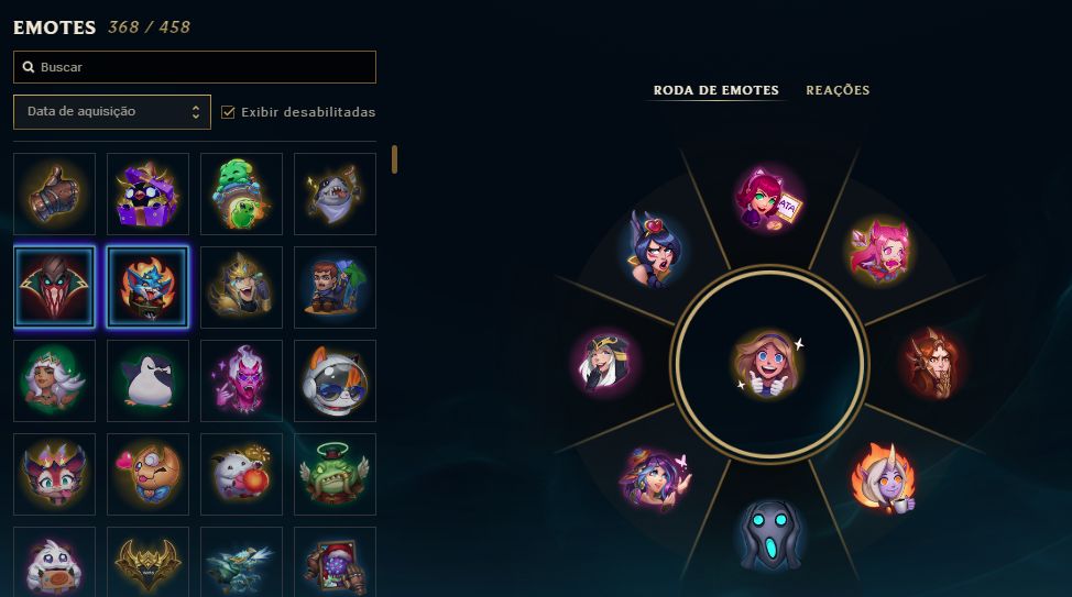 Conta LoL 453+Skins (5 Ultimate, 16 Míticas, 43 Lendárias, 226 Épicas)