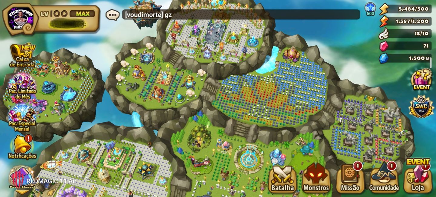 Conta Summoners War Sky Arena