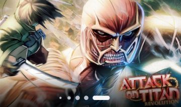 Atack on titan revolucion: cosméticos, familia(em breve)