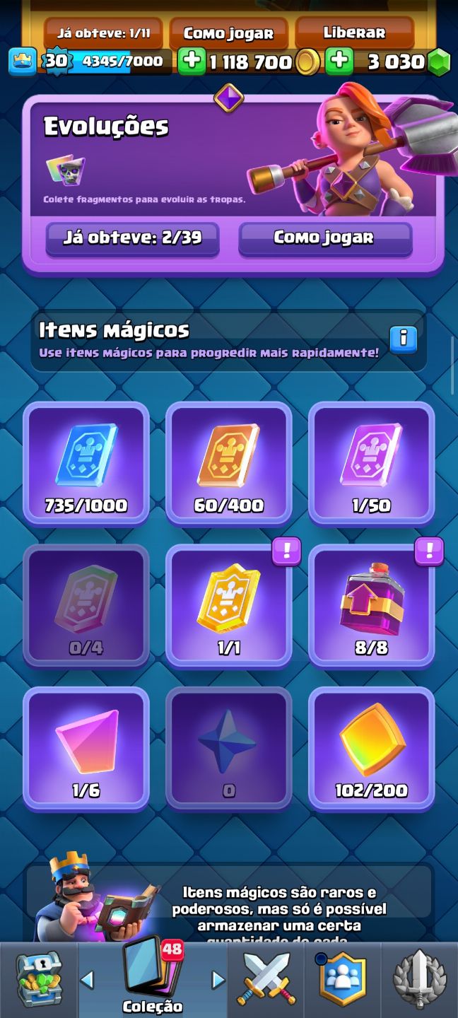 CONTA CLASH ROYALE CLASH OF CLANS E BRAWL STAR!!