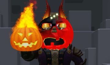 Conta com Headless, Korblox, Dominó crown, ghop