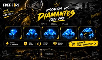 DIAMANTES FREE FIRE COM BONUS