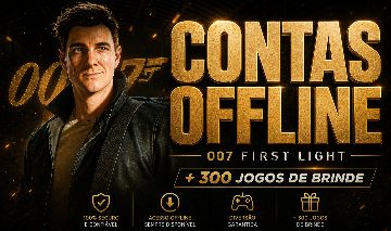 CONTAS STEAM OFFLINE PC: Ofertas C/ até 90% de desconto + 300 Jogos de Brinde!