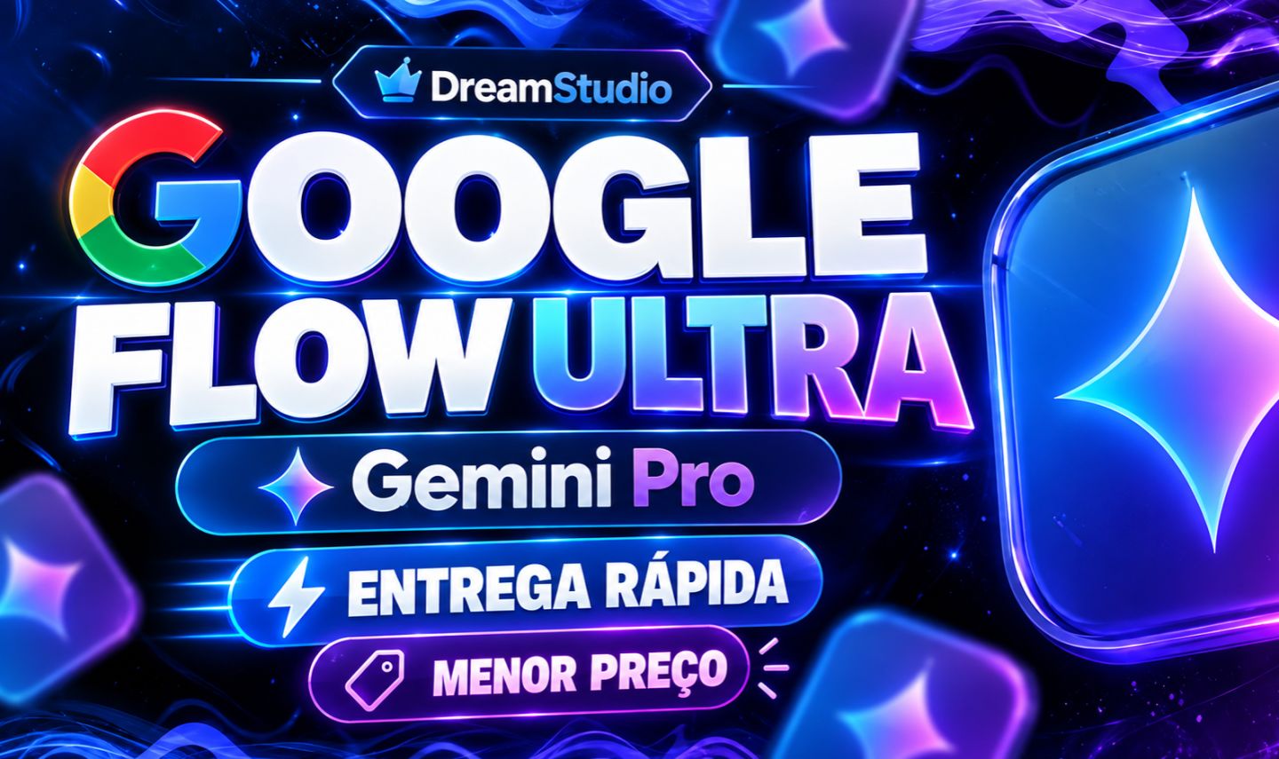 MENOR PREÇO [GOOGLE ULTRA] VEO 3.1 | SEM QUEDAS! 30 DIAS | ENTREGA RÁPIDA
