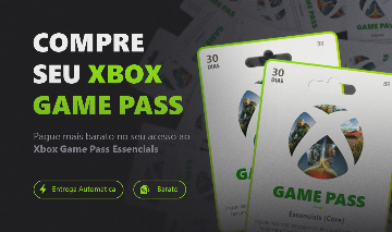 [Giftcard] Xbox Game Pass Essencials/Core - PC/Xbox/xCloud - Entrega Automática