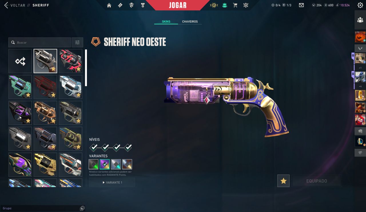 CONTA COM CHAVEIRO IMORTAL - ÚNICO DONO, FULL ACESSO E COM MUITA SKIN!