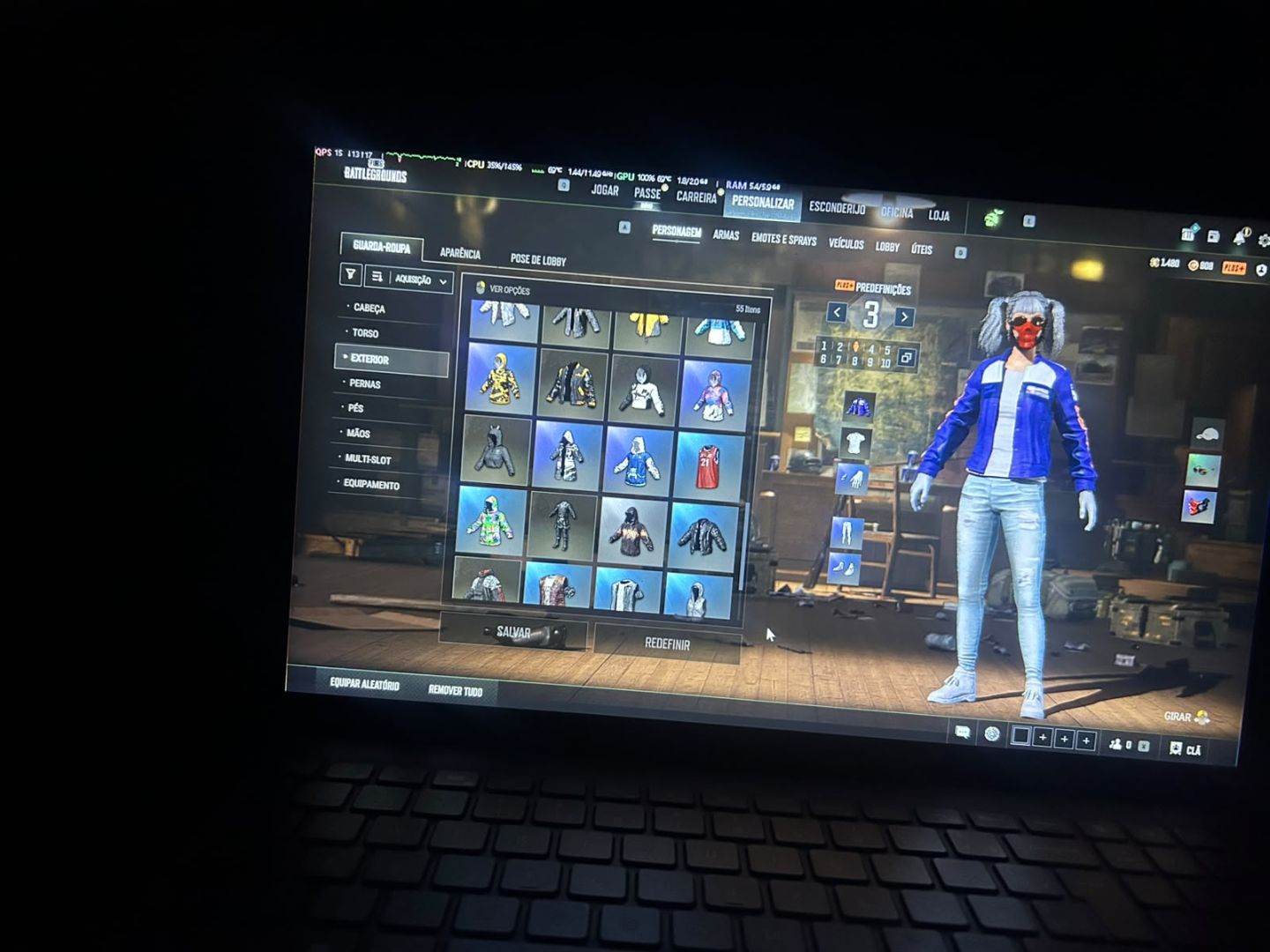 PUBG COLECIONADOR FULL SKINS RARAS DE CAMPEONATOS AK 47 PROGRESSIVA LVMAX KAR-98