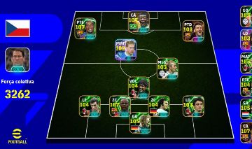 CONTA EFOOTBALL 3262, CUSTO BENEFICIO! COM MESSI BLITZ!!!!