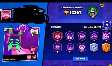 Conta Brawl Stars 12,2K Troféus | 66 Brawlers | Prestígio 9 | Lendários |