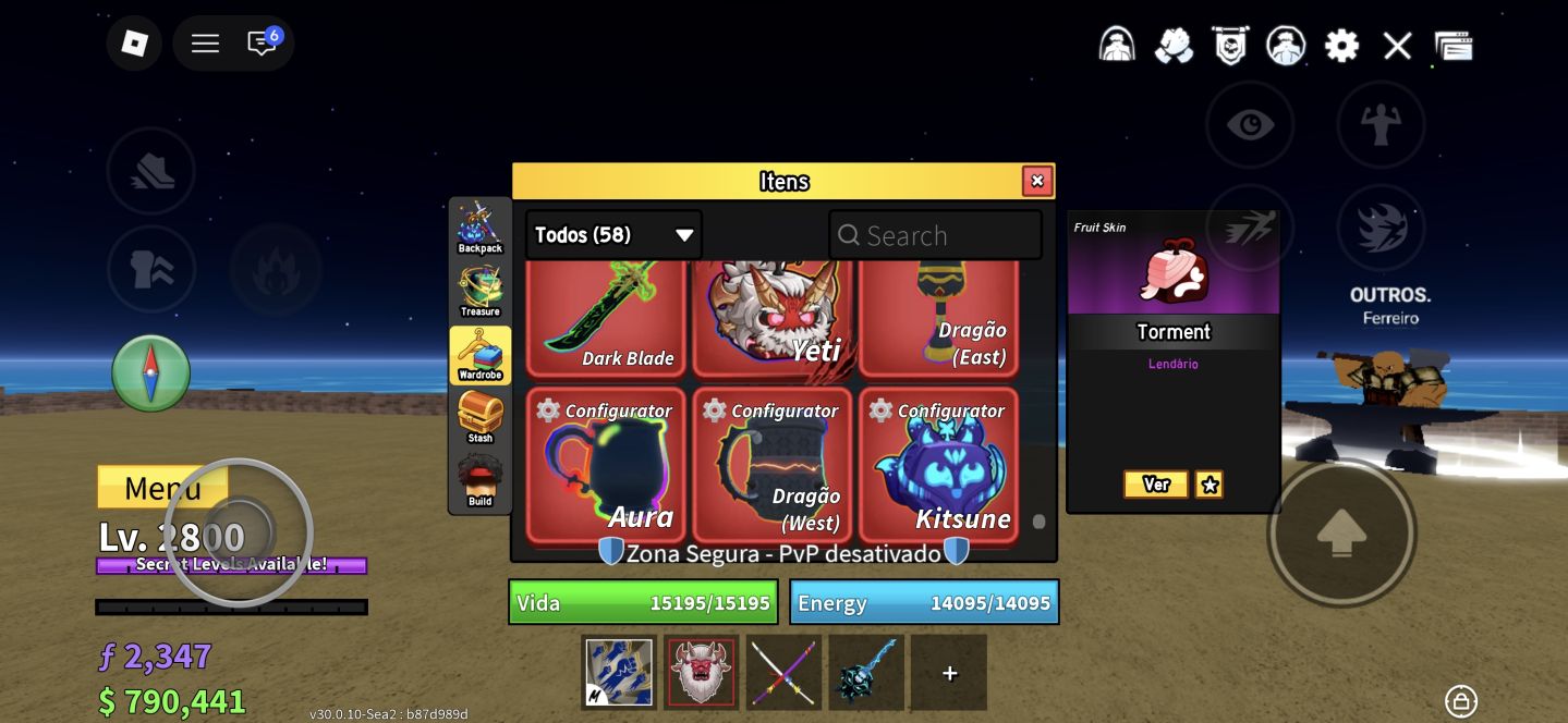 Conta Dragon permanente, kitsune empyre,Yeti Find ,pain perm