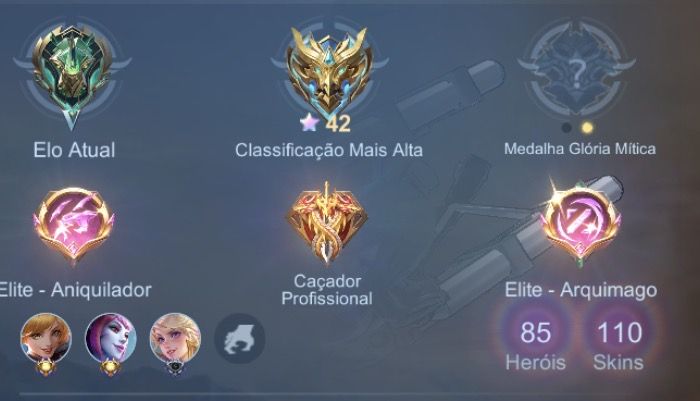 Conta de MOBILE LEGENDS FANNY MIKASA